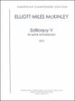 Soliloquy V Guitar and Fretted sheet music cover